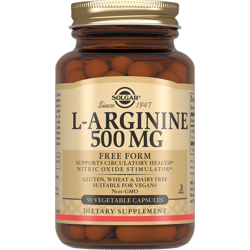 ���� Solgar L-Arginine ����., 500 ��, 100 �, 50 ��., ������ ������