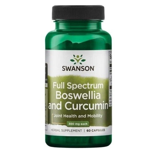   SWANSON Full spectrum Boswellia & Curcumin, 80 , 300 , 60 .   -     , -  