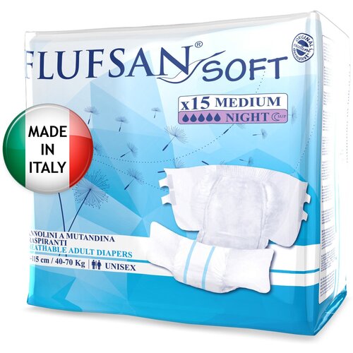  Flufsan Soft Supernight /    -   , M, 15 .   -     , -  