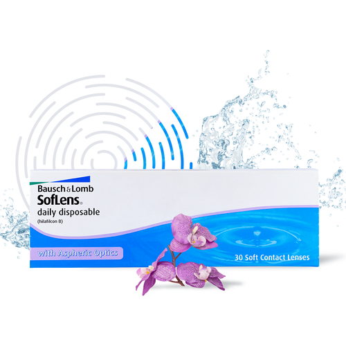    Bausch & Lomb Soflens Daily Disposable, 30 ., R 8,6, D -7,5   -     , -  