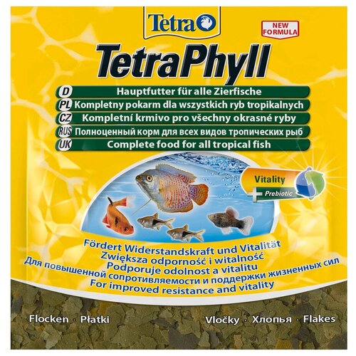       ,  Tetra TetraPhyll Flakes, 20 , 12    -     , -  