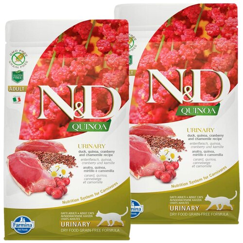  FARMINA CAT N&D GRAIN FREE QUINOA URINARY DUCK            (5 + 5 )