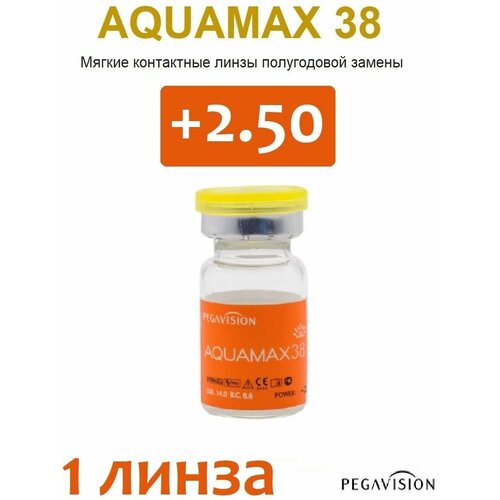    Pegavision Aquamax 38, 1 ., R 8,6, D +2,5, , 1 .   -     , -  