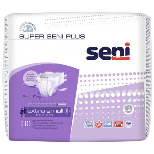     Super Seni plus extra small ( 40-60 ) 10 .   -     , -  