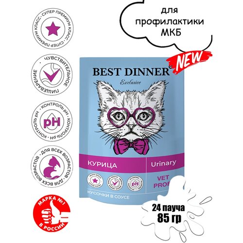   Best Dinner Exclusive Vet Profi Urinary       , 12   85   -     , -,   