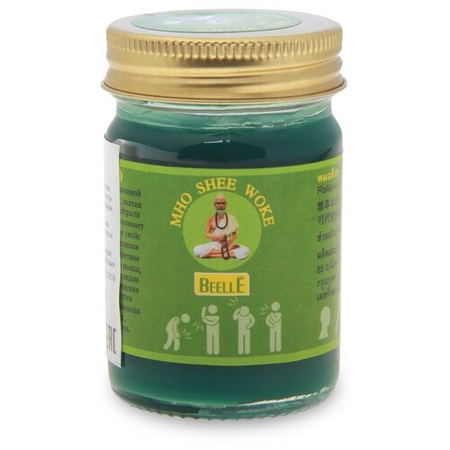   BEELLE   Shee Woke Green Balm, 50 , 50    -     , -  