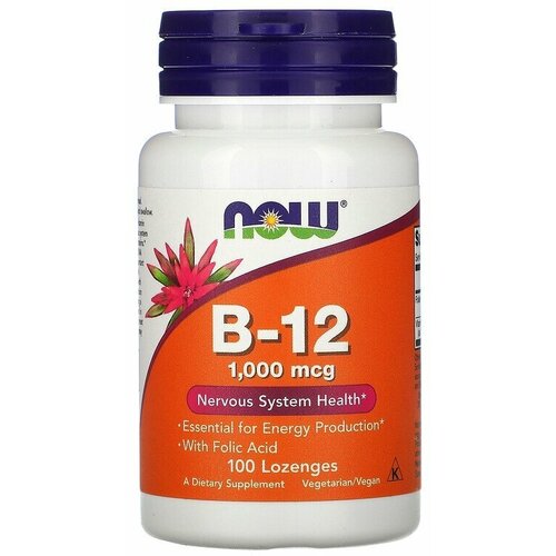  NOW FOODS Vitamin B-12 1000  ( -12) 100  (Now Foods),  