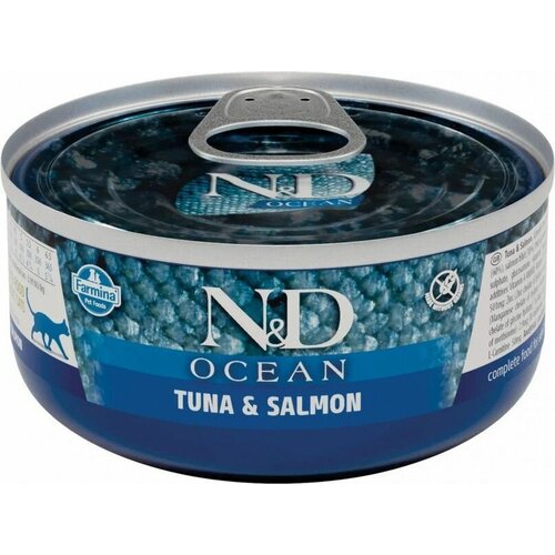    Farmina N&D Cat Ocean Tuna and Salmon,   ,    , 420 ( 70 x 6 . )