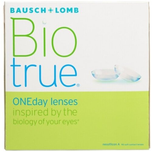    Bausch & Lomb Biotrue ONEday, 90 ., R 8,6, D -3, 1 .   -     , -  