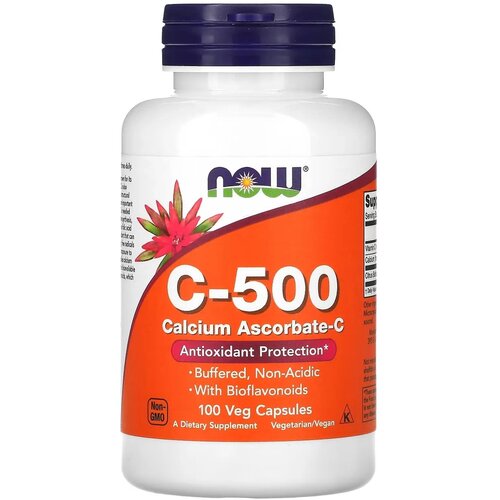   NOW C-500 Calcium Ascorbate- ., 100 , 100 .   -     , -  