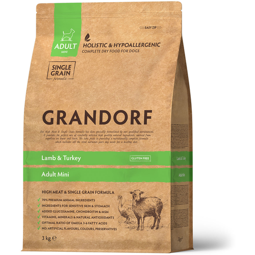   GRANDORF 3 Lamb&Turkey Mini (      )   -     , -  