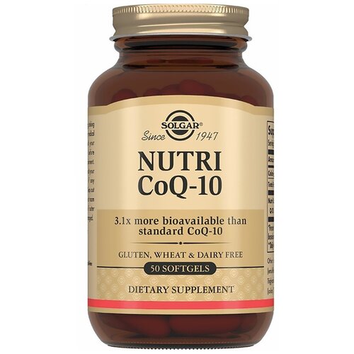  Solgar Nutri CoQ-10 ., 168 , 50 .   -     , -  