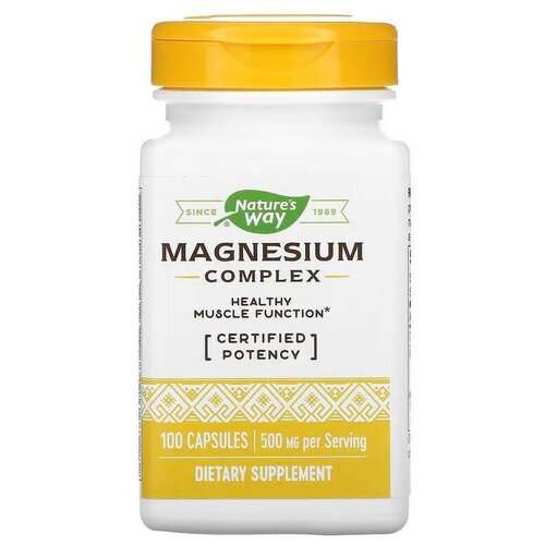   Nature's Way Magnesium Complex, 160 , 100 .   -     , -  