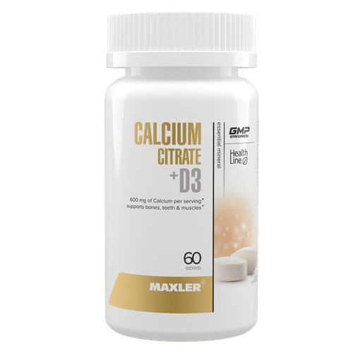  Maxler Calcium Citrate + Vitamin D3, (  +  3) 60    -     , -  