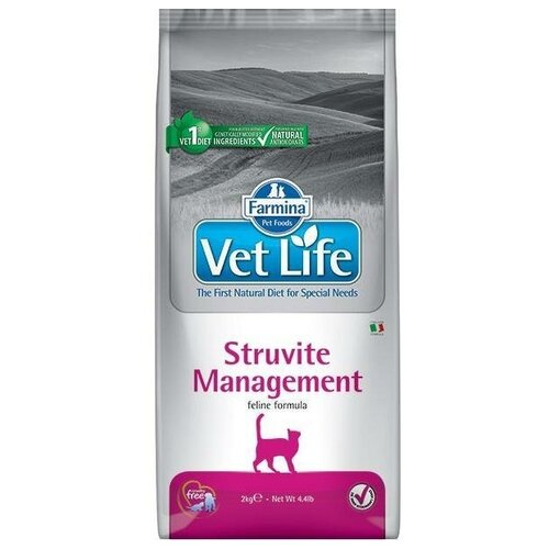  Farmina () Vet Life Cat Struvite Management 2  2        -     , -,   