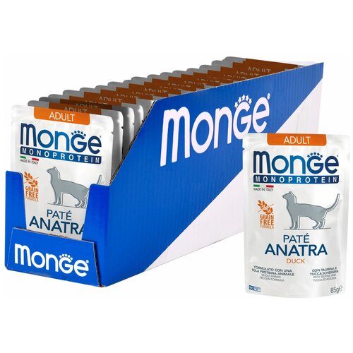  Monge Cat Monoprotein Pouch     85   -     , -,   