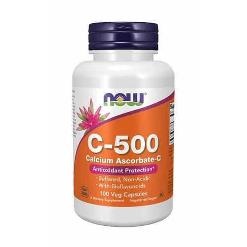  C-500 Calcium Ascorbate NOW (100 )   -     , -  