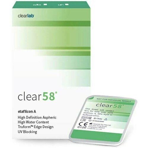    Clearlab Clear 58, 14 , 6 ., R 8,3, D -9, , 1 .,  