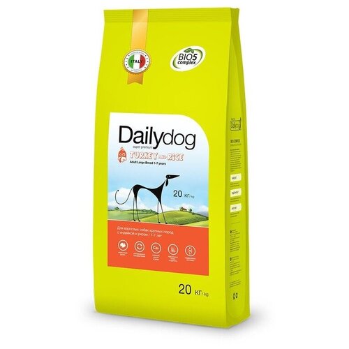  Dailydog Adult Large Breed Turkey and Rice -       ,     (12 )   -     , -,   