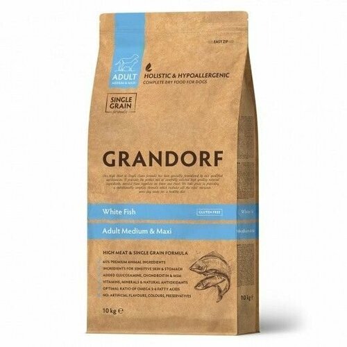    GRANDORF DOG White Fish MED&MAXI,      ,   3   -     , -  