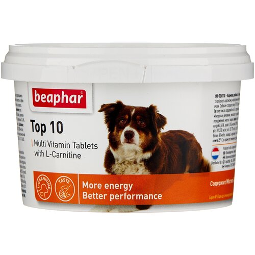    Beaphar Top 10 Multi Vitamin  L-   , 180 .   -     , -  