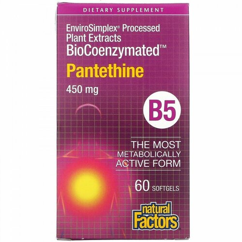  Natural Factors, BioCoenzymated, B5, , 450 , 60    -     , -  