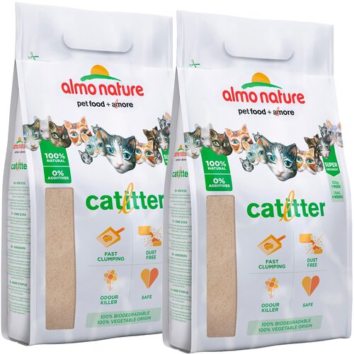 ���� ALMO NATURE CAT LITTER ����������� ����������� �������������� ��� ������� ����� (4,54 + 4,54 ��), ������ ������