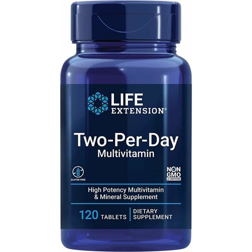  LIFE Extension Two-Per-Day Multivitamin 120 tabs   -     , -  