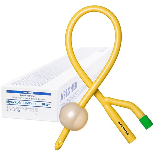 ���� ������� ����� ������������� Apexmed ������� Ch/Fr 14, �����������, 10 ��, ������ ������