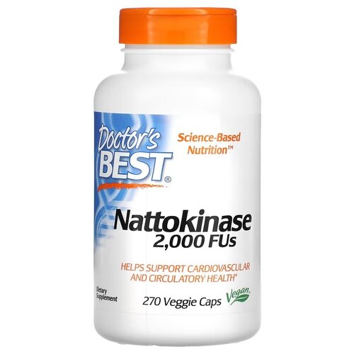 ���� ������� Doctor's Best Nattokinase ���., 160 �, 2000 FUs , 270 ��., ������ ������