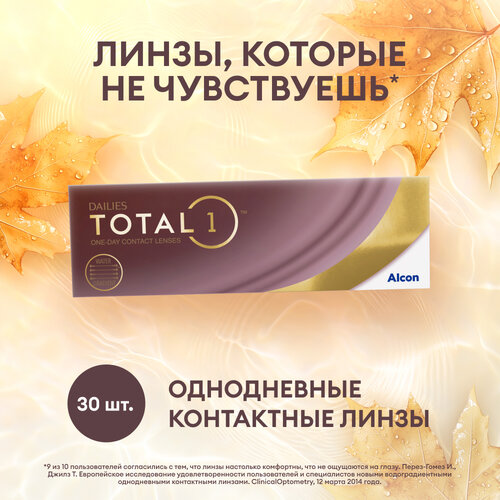 ���� ���������� ����� Alcon Dailies Total1, 30 ��., R 8,5, D +1,25, 1 ��., ������ ������