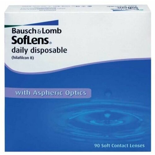    Bausch & Lomb Soflens Daily Disposable, 90 ., R 8,6, D -1   -     , -  