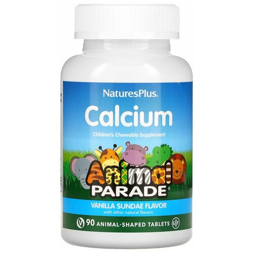  Nature's Plus Animal Parade Calcium Chewable, 90 .   -     , -  