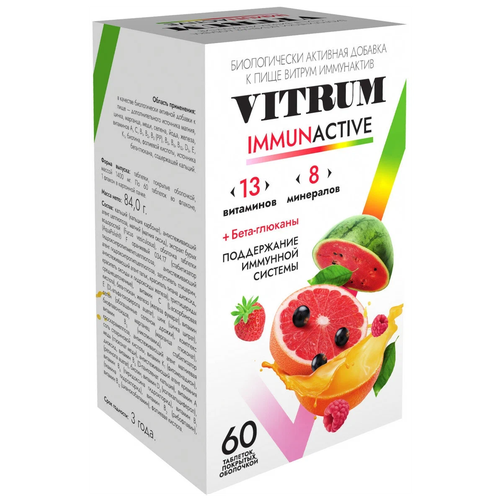  VITRUM IMMUNACTIVE . \, 1.4 , 60 .   -     , -  