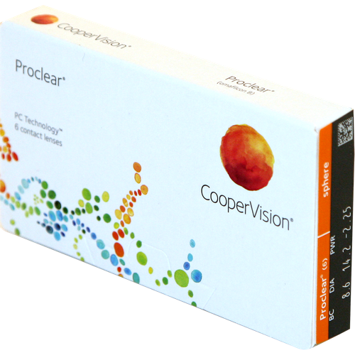 ���� ���������� ����� CooperVision Proclear.., 6 ��., R 8,6, D +19,5, ����������, 1 ��., ������ ������