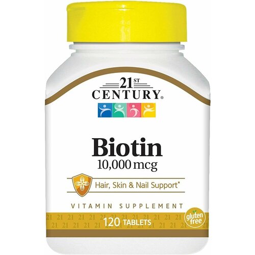   21st Century, Biotin, 120 , 10000    -     , -  