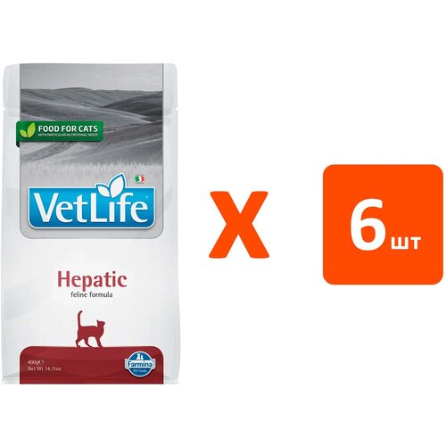  FARMINA VET LIFE FELINE HEPATIC       (0,4   6 )   -     , -,   