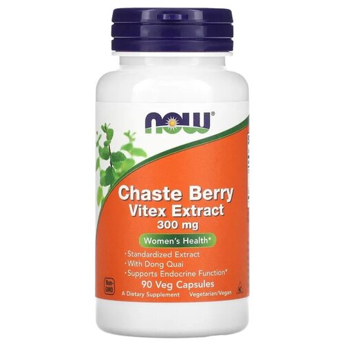  NOW Chaste berry vitex extract 300 mg 90 caps /    300  90    -     , -  