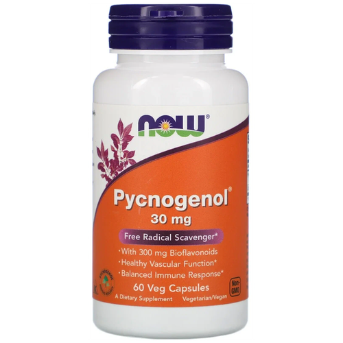 ���� ������� NOW Pycnogenol, 50 �, 30 ��, 60 ��., ������ ������