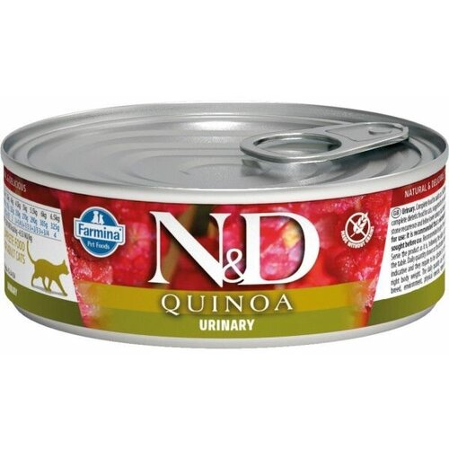    Farmina N&D Quinoa Cat Urinary,   ,   ,    , 480  ( 80 x 6. )