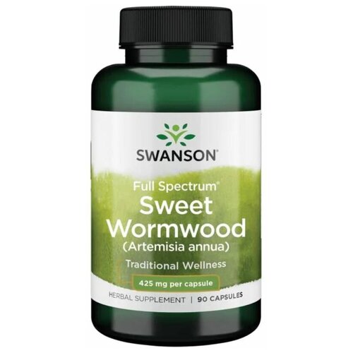  Swanson Sweet Wormwood 425 mg (Artemisia Annua)  425  90  (Swanson)   -     , -  