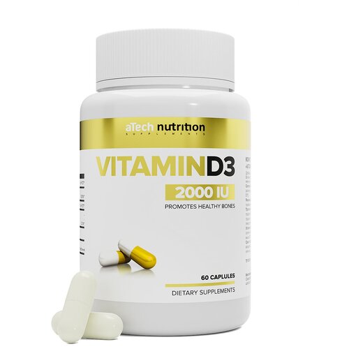  Vitamin D3, 2000 ME, 60 .   -     , -  