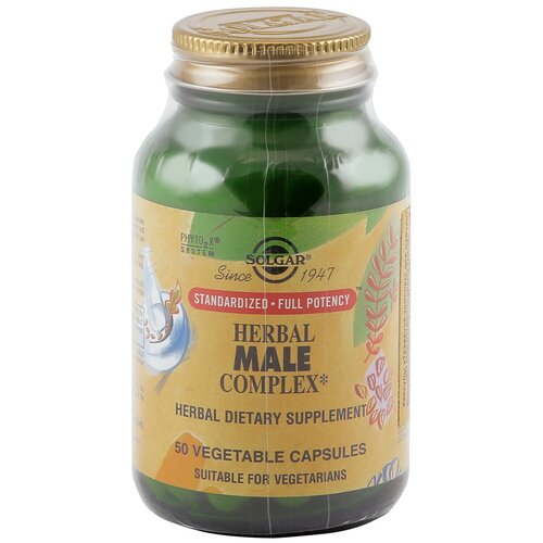  Solgar Herbal male complex ., 50 .   -     , -  