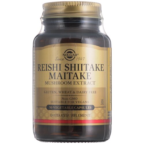 ���� Solgar Reishi Shiitake Meitake ����., 150 ��, 230 �, 50 ��., ������ ������
