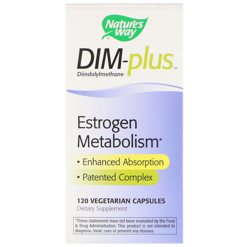   Nature's Way DIM-plus Estrogen Metabolism, 120 , 120 .   -     , -  