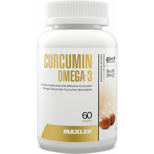 ���� Maxler Curcumin Omega 3 ����., 60 �, 60 ��., ������ ������