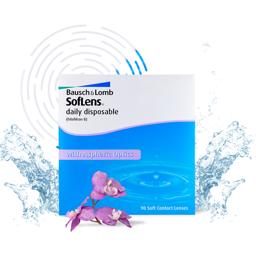    Bausch & Lomb Soflens Daily Disposable, 90 ., R 8,6, D -7,5   -     , -  