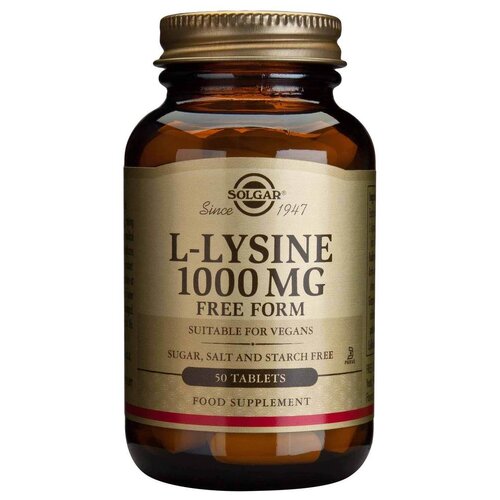 ���� Solgar L-Lysine ���., 1000 ��, 65 �, 50 ��., ������ ������