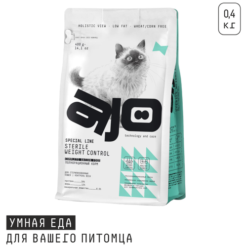  AJO Cat Sterile Weight Control 400              -     , -  