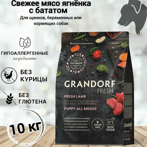  Grandorf Fresh PUPPY Lamb&Sweet Potato (      ) 10 .   -     , -  